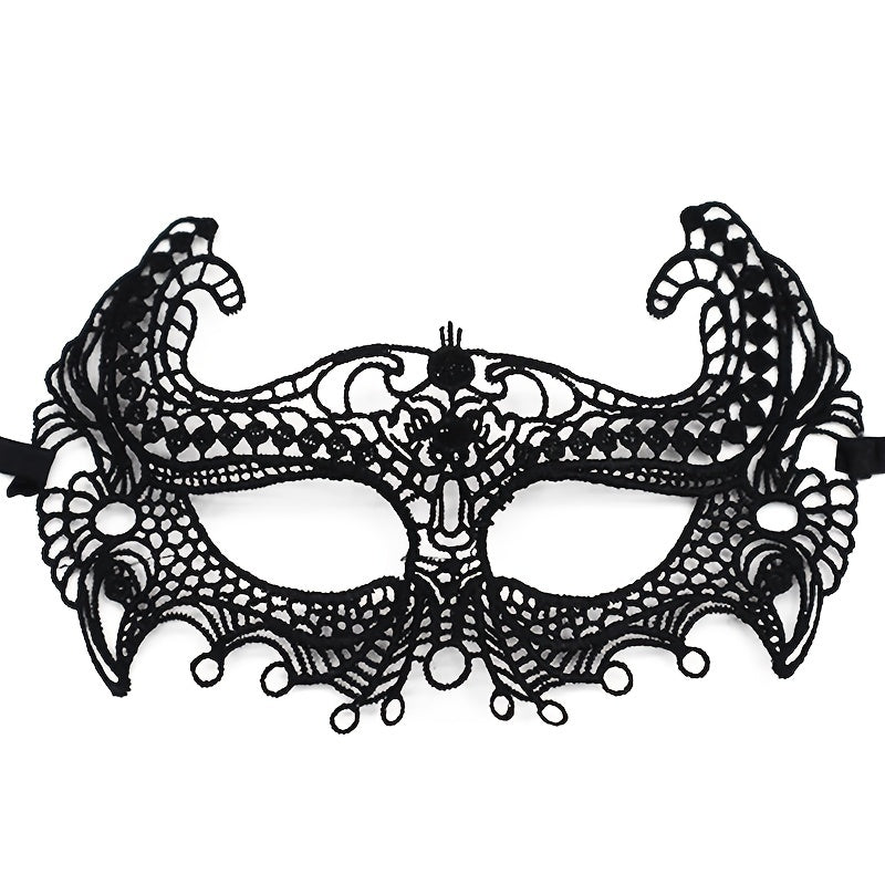 Molded Lace Masquerade Mask For Adults Hot Stamping Mask