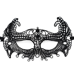 Molded Lace Masquerade Mask For Adults Hot Stamping Mask