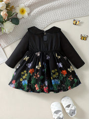Sweet Baby Girls Floral Dress Party Dress
