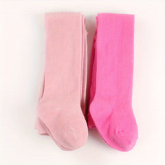 2 Pairs Baby Girls Kids Pantyhose Leggings Breathable Comfy Leggings