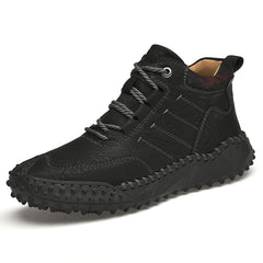 Men's Retro Stitch Ankle Boots for Outdoor Climbing