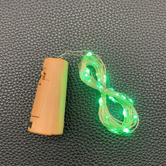 Christmas Garland Wine Bottle Lights String for Party Wedding Decor