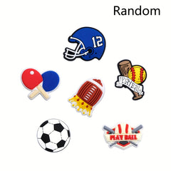34pcs Anime Shoe Charms For Clogs Jigs Sandals PVC Shoe Decorations Accessories