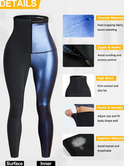 Sauna Sweat Pants Women High Waist Compression Slimming Legging