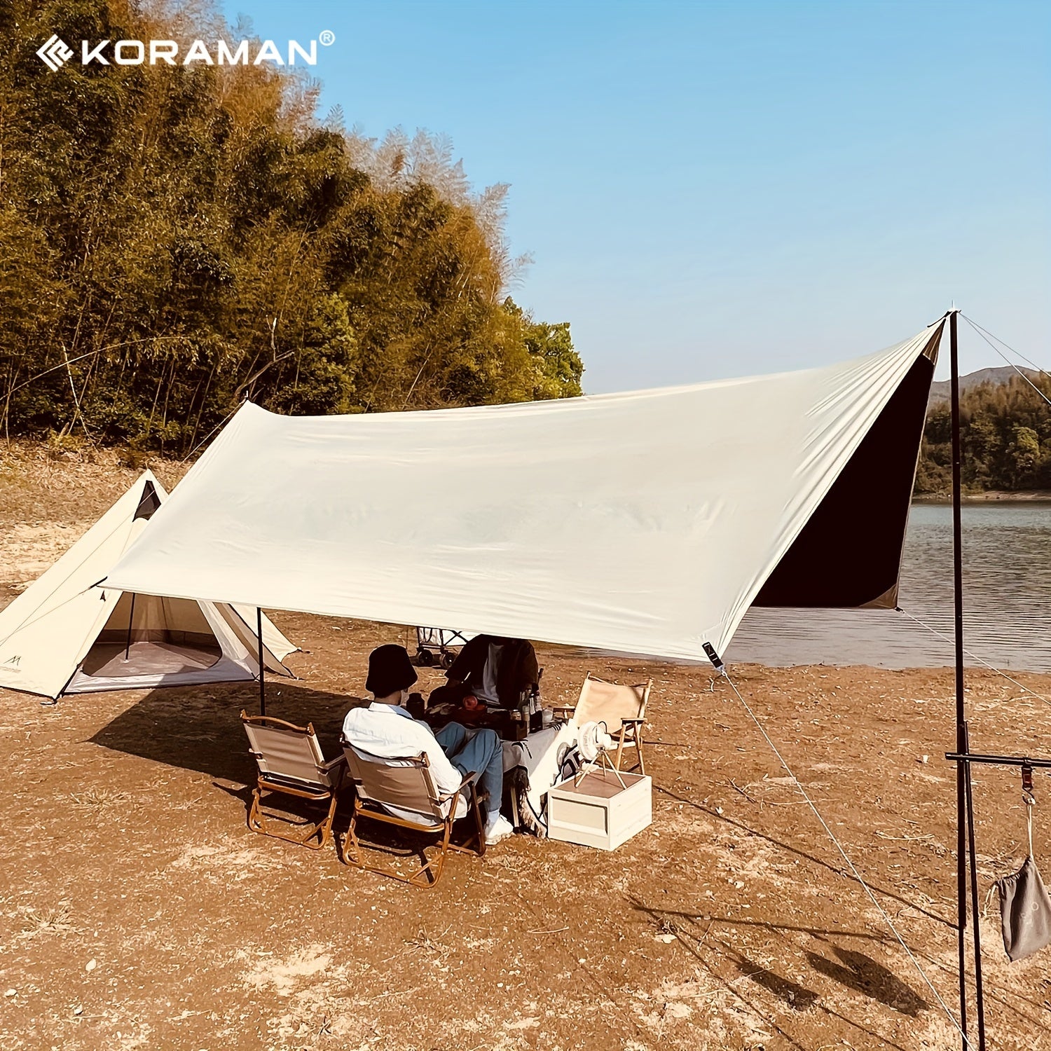 Lightweight Camping Tent Canopy for Backpacking Hiking Outdoors