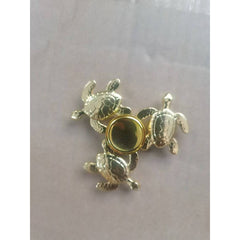 Golden Turtle Fidget Spinner Metal Toy for Stress Relief