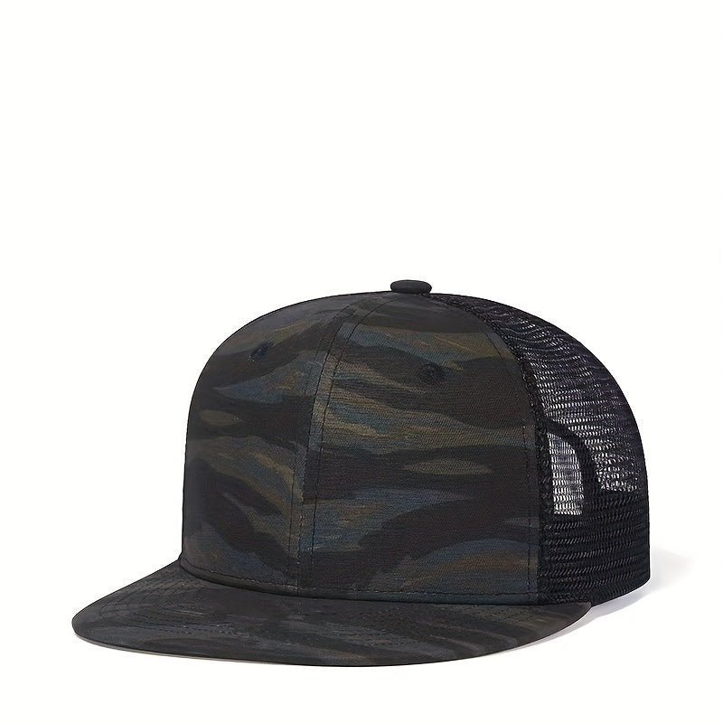 Men's Camo Baseball Cap Breathable Hip Hop Cap