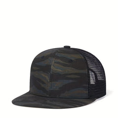 Men's Camo Baseball Cap Breathable Hip Hop Cap
