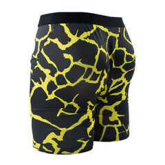 Shark Pattern Men's High Stretch Boxers