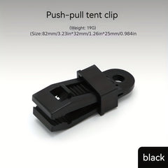 3-5pcs Tent Clamps Outdoor Tarp Clip Tool