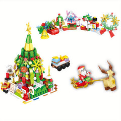 Advent Calendar Christmas Countdown Box 24 Mini Buildable Holiday Models Ages 6