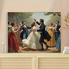 Vintage Dance Party Jigsaw Puzzle 500 pcs