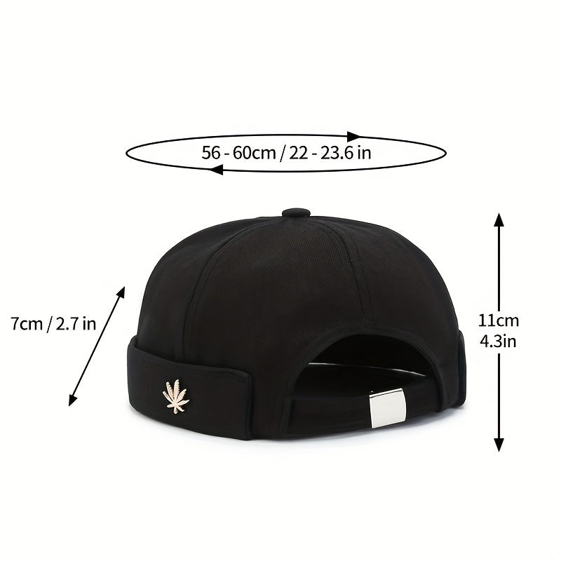 Adjustable S Breathable Docker Cap for Men Women