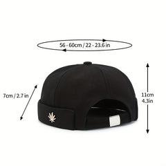 Adjustable S Breathable Docker Cap for Men Women