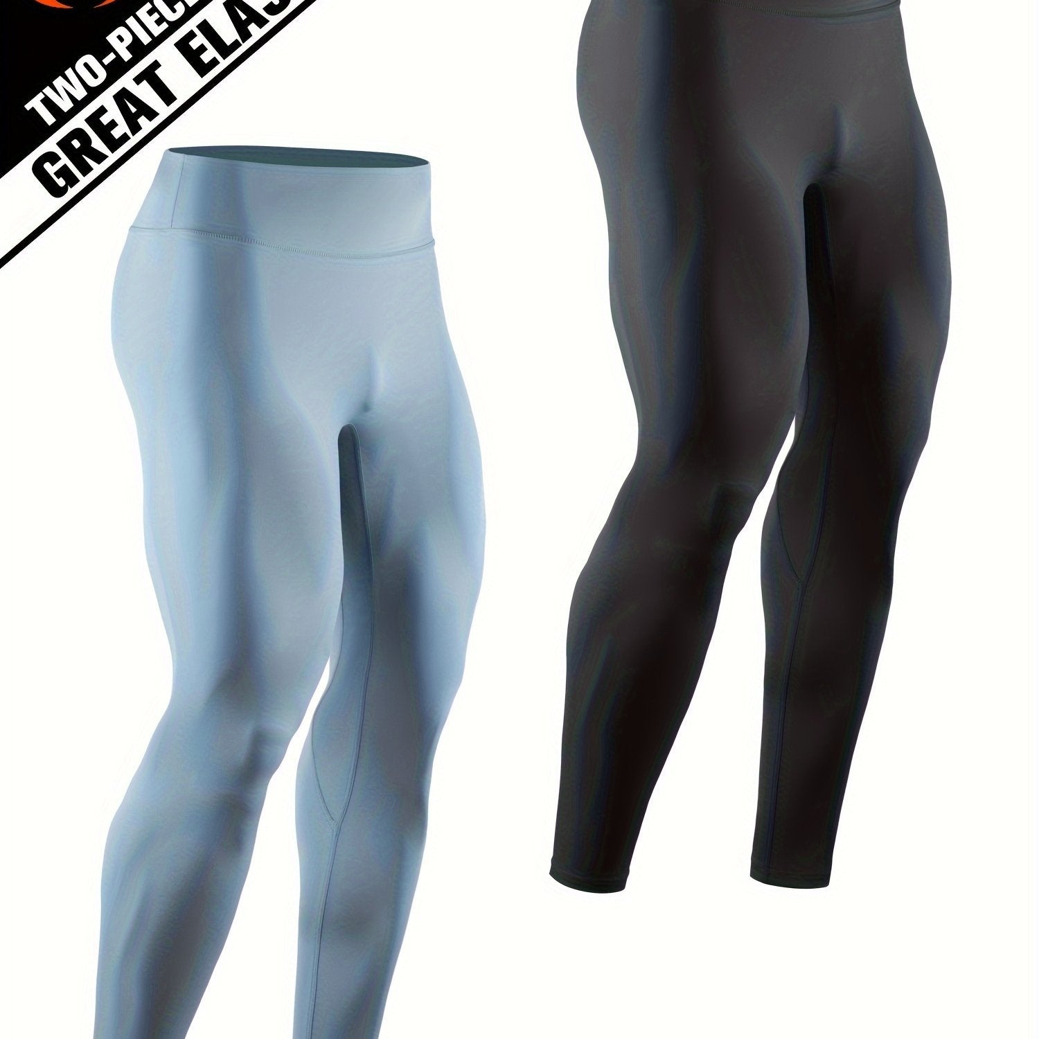 Men's Thermal Leggings Outdoor Running Training Compression Pants