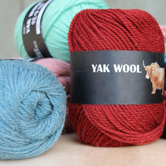 3 Strands Wool Thread Hand-knitted Medium Thick Yarn 90m