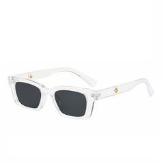 Vintage Square Sunglasses Retro Shades for Men Women