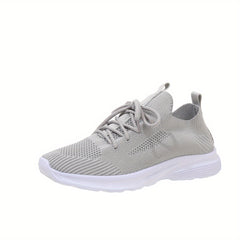 Women's Knitted Sports Shoes Lightweight Running Sneakers