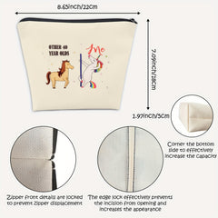 40th Birthday For Women 1983 Makeup Bag