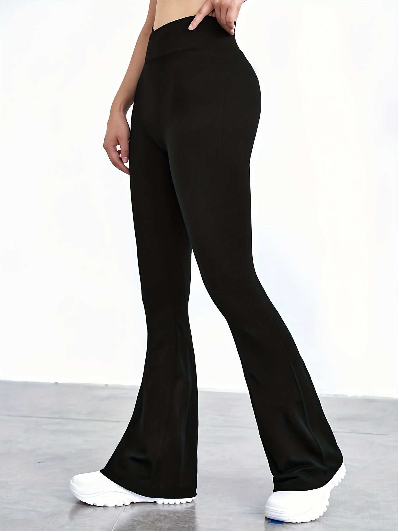Bootcut Yoga Pants High Waist Butt Lifting Flare Pants Women's Activewear