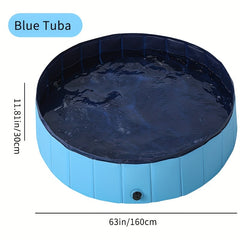 Foldable Dog Pet Bath Pool Collapsible Dog Pet Pool Bathing Tub Kiddie Pool