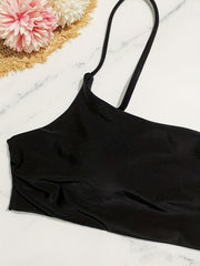 Adjustable Spaghetti Strap Bikini Top Beachwear