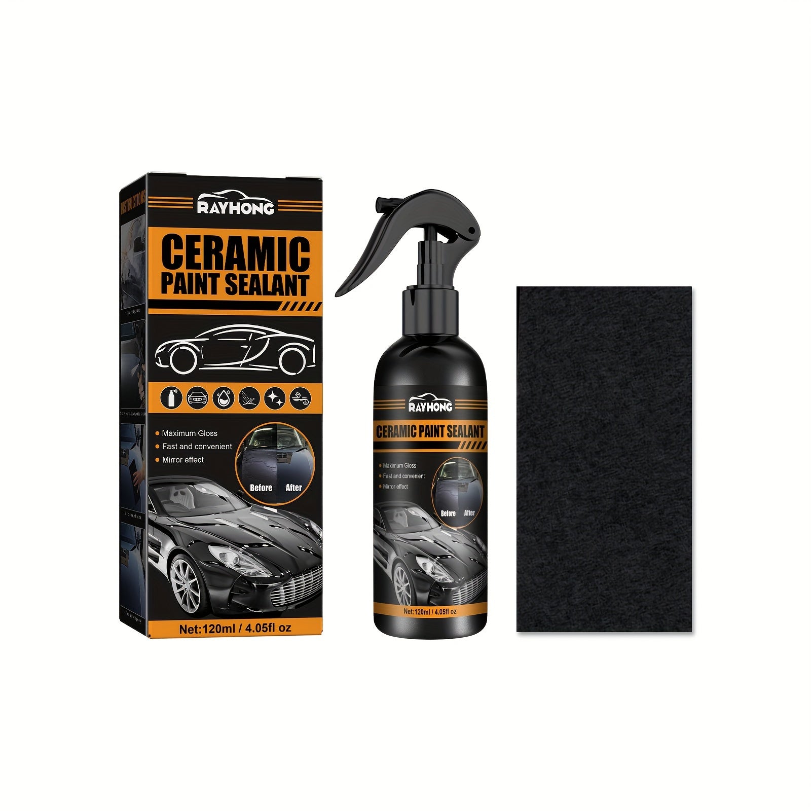 Ceramic Paint Sealant Car Maintenance Beauty Cleaning