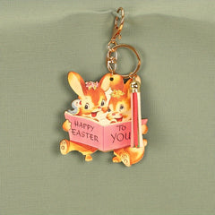 Squirrel Pendant Keychain for Car Keys Backpacks Wallets