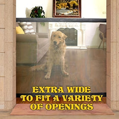 Retractable Mesh Pet Gate for Stairway Doorway Hallway Easy Install