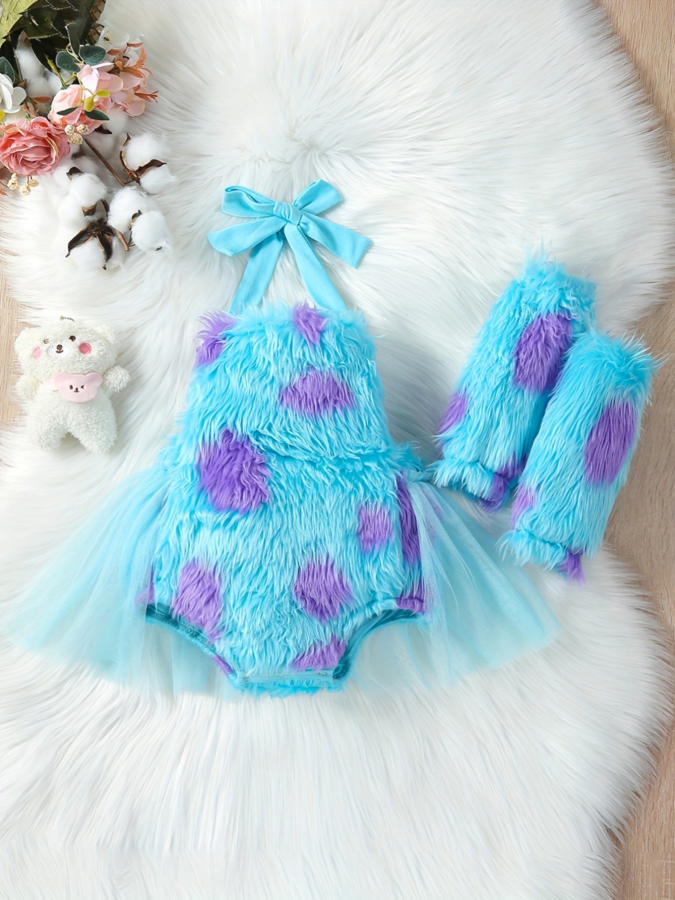 Mesh Gauze Romper Set for Boys and Girls
