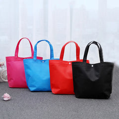 Foldable Shopping Bag Reusable Tote Pouch Women Travel Storage Handbag Shoulder