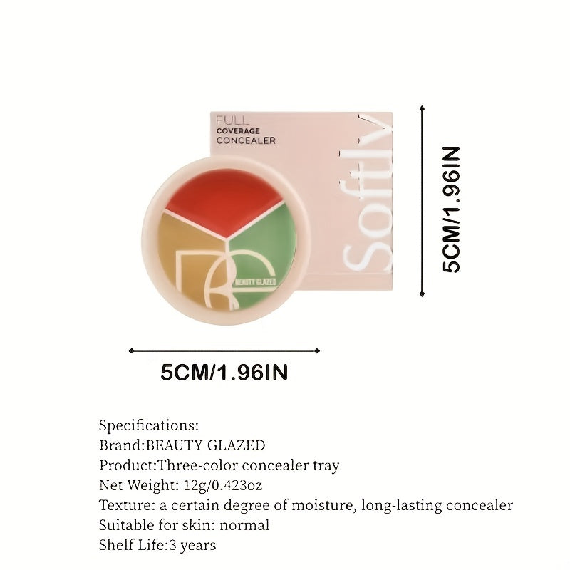 High Coverage Concealer Palette Waterproof Correcting Cosmetics