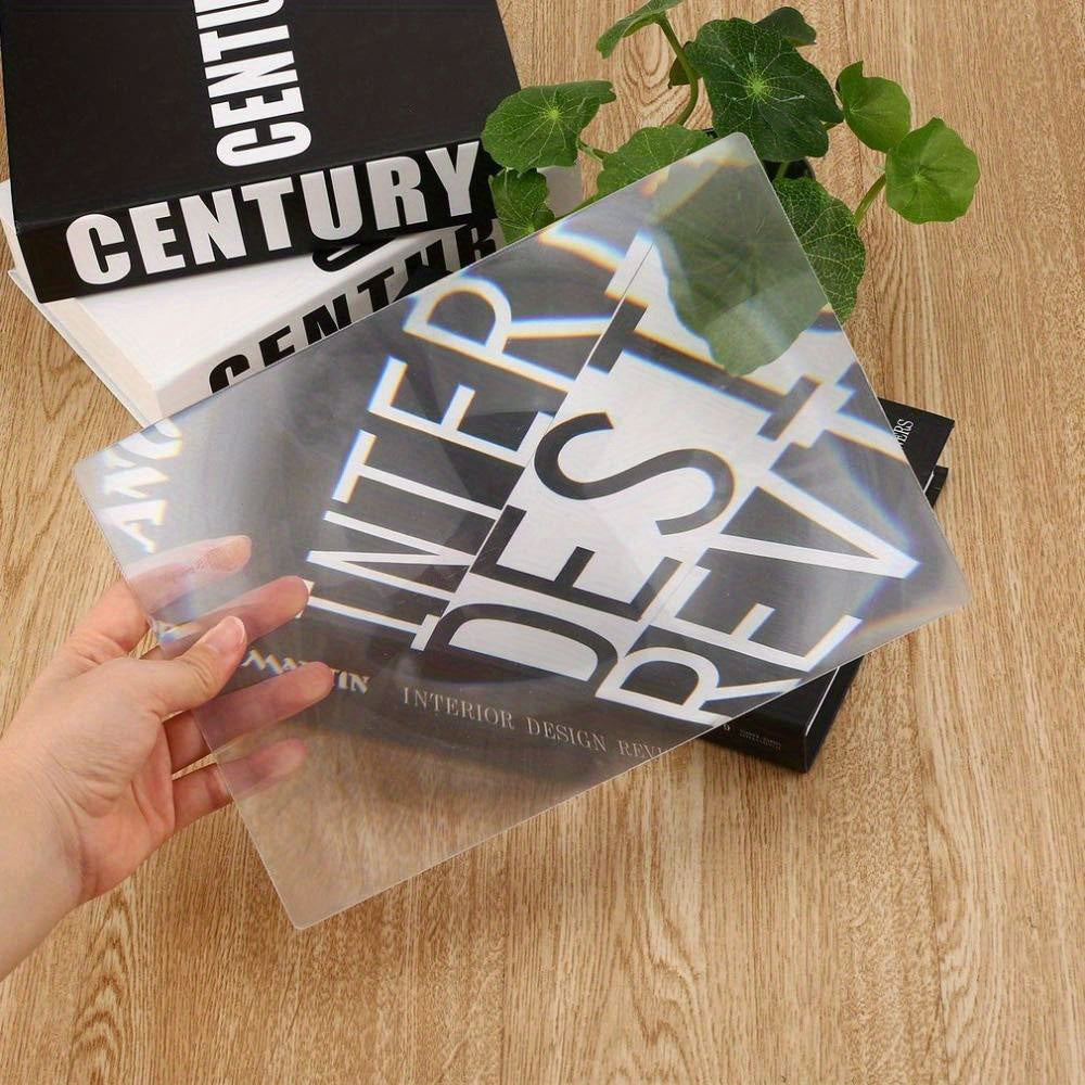 Thin Full Page Reading Mobile Phone 3x Magnifying Glass Lens