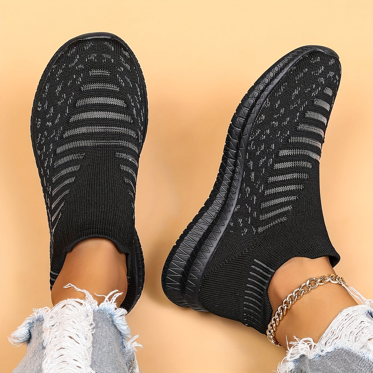 Women's Mesh Tennis Sports Shoes Lightweight Non Slip Travel Walking