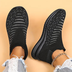 Women's Mesh Tennis Sports Shoes Lightweight Non Slip Travel Walking