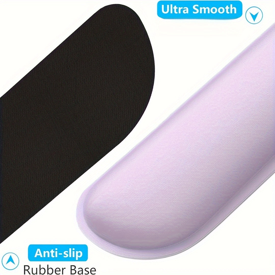 Keyboard & Mouse Wrist Rest Set Memory Foam Support Easy Typing & Pain Relief