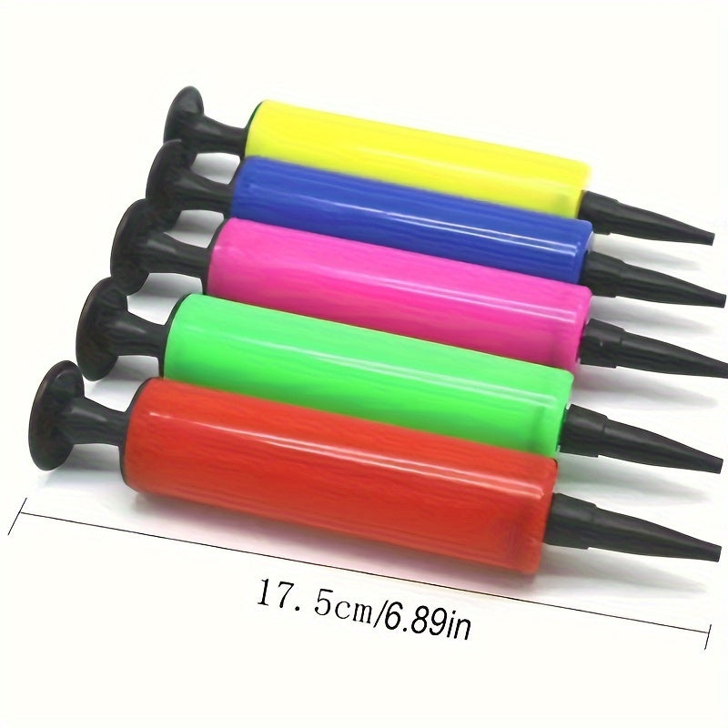 5pcs Portable Manual Air Pumps for Inflatables & Balloon