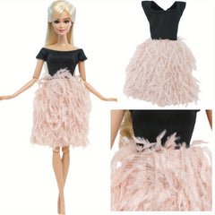 5pcs Stylish Doll Clothes Set for 11.5 Inch Dolls Everyday Outfit