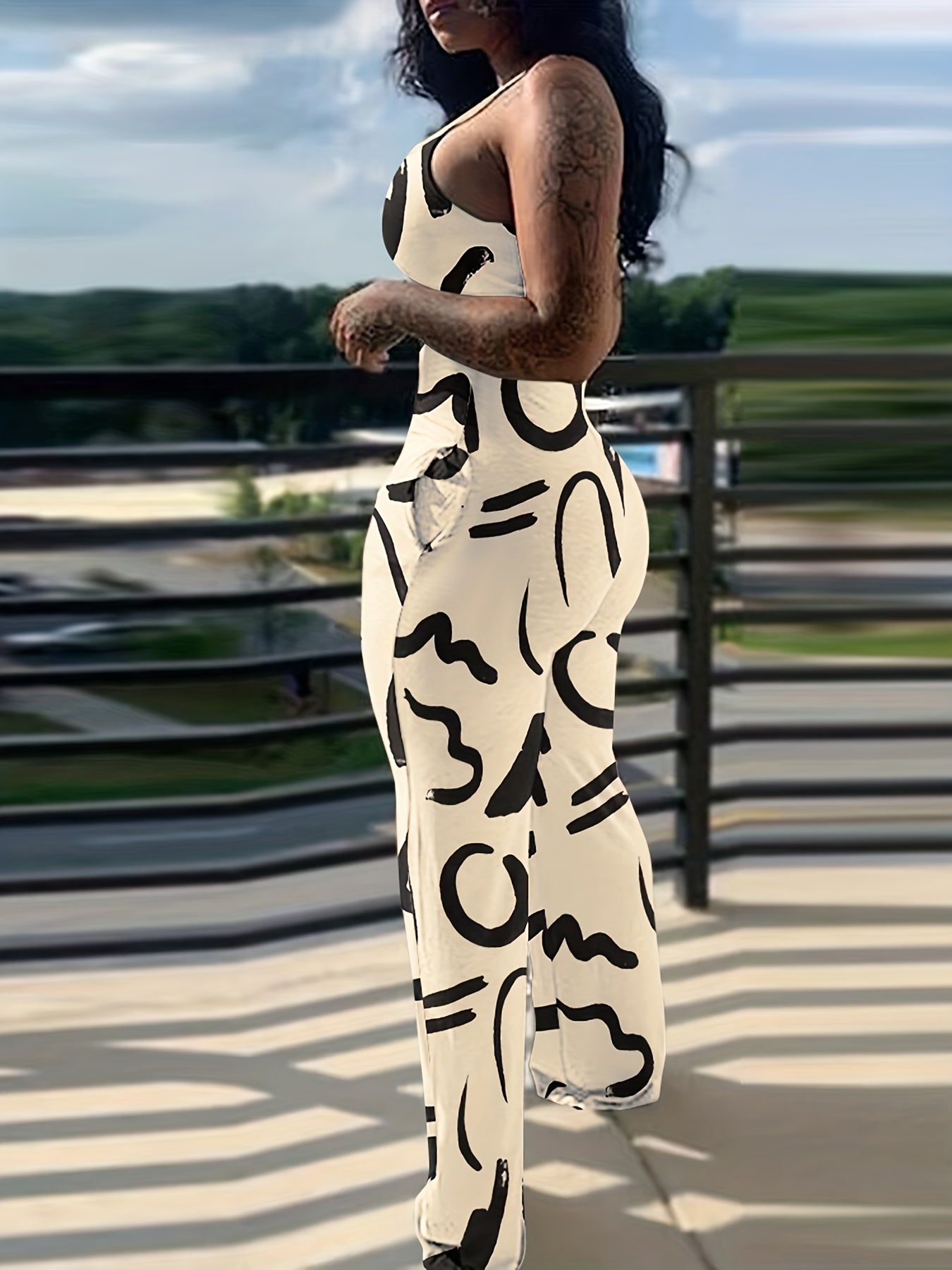 Sleeveless Cami Jumpsuit for Women