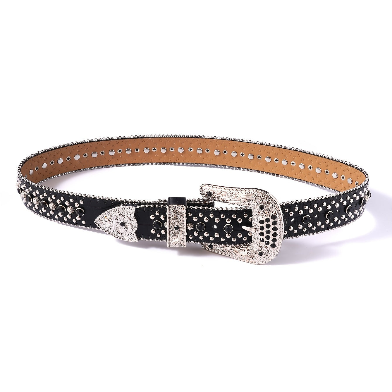 Rhinestone Belt for Western Cowboy Cowgirl