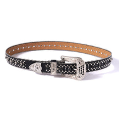 Rhinestone Belt for Western Cowboy Cowgirl