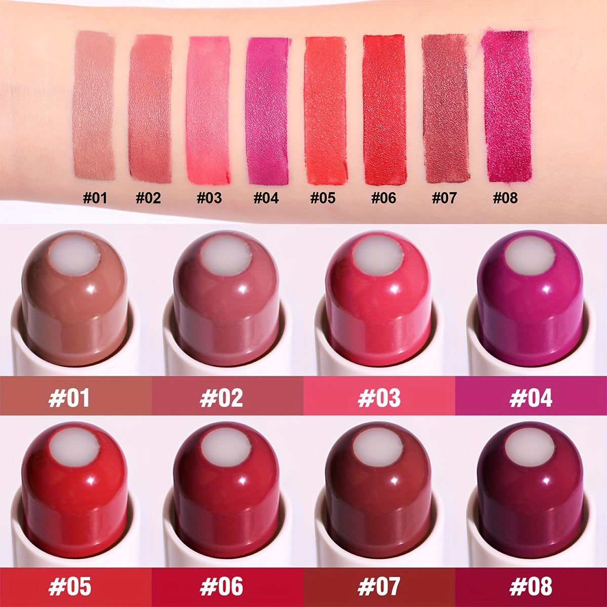 Sandwich Lipstick Matte Moisturizing Nourishing 8 Colors Lip Balm