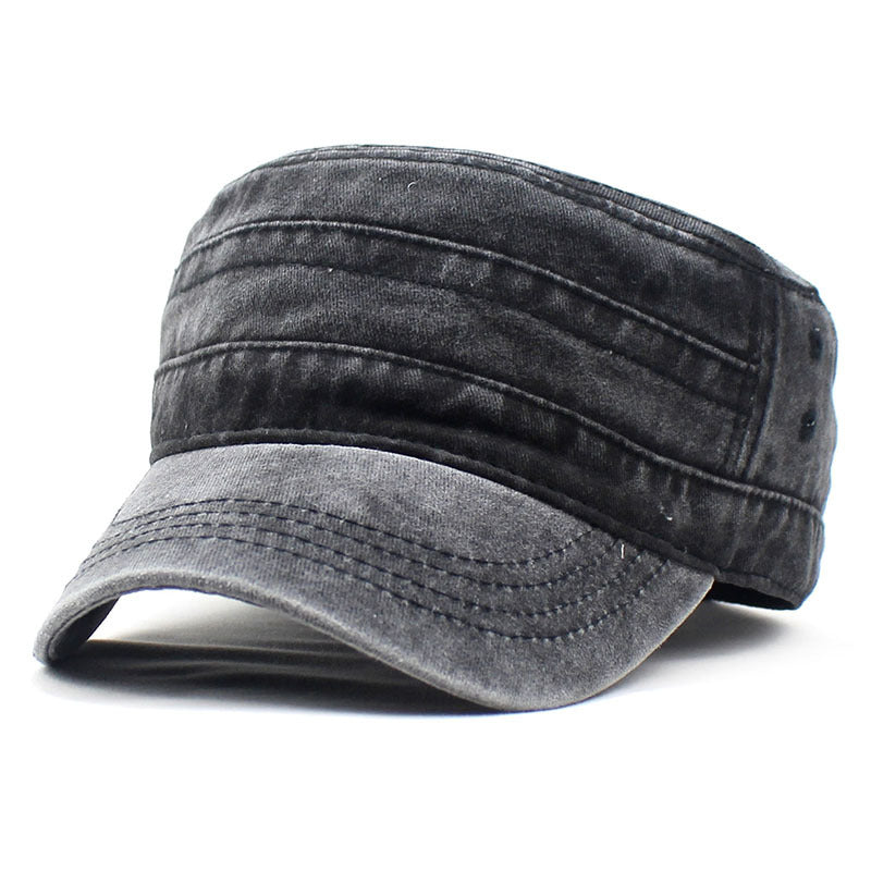 Men's Vintage Flat Cap for Outdoor Baseball