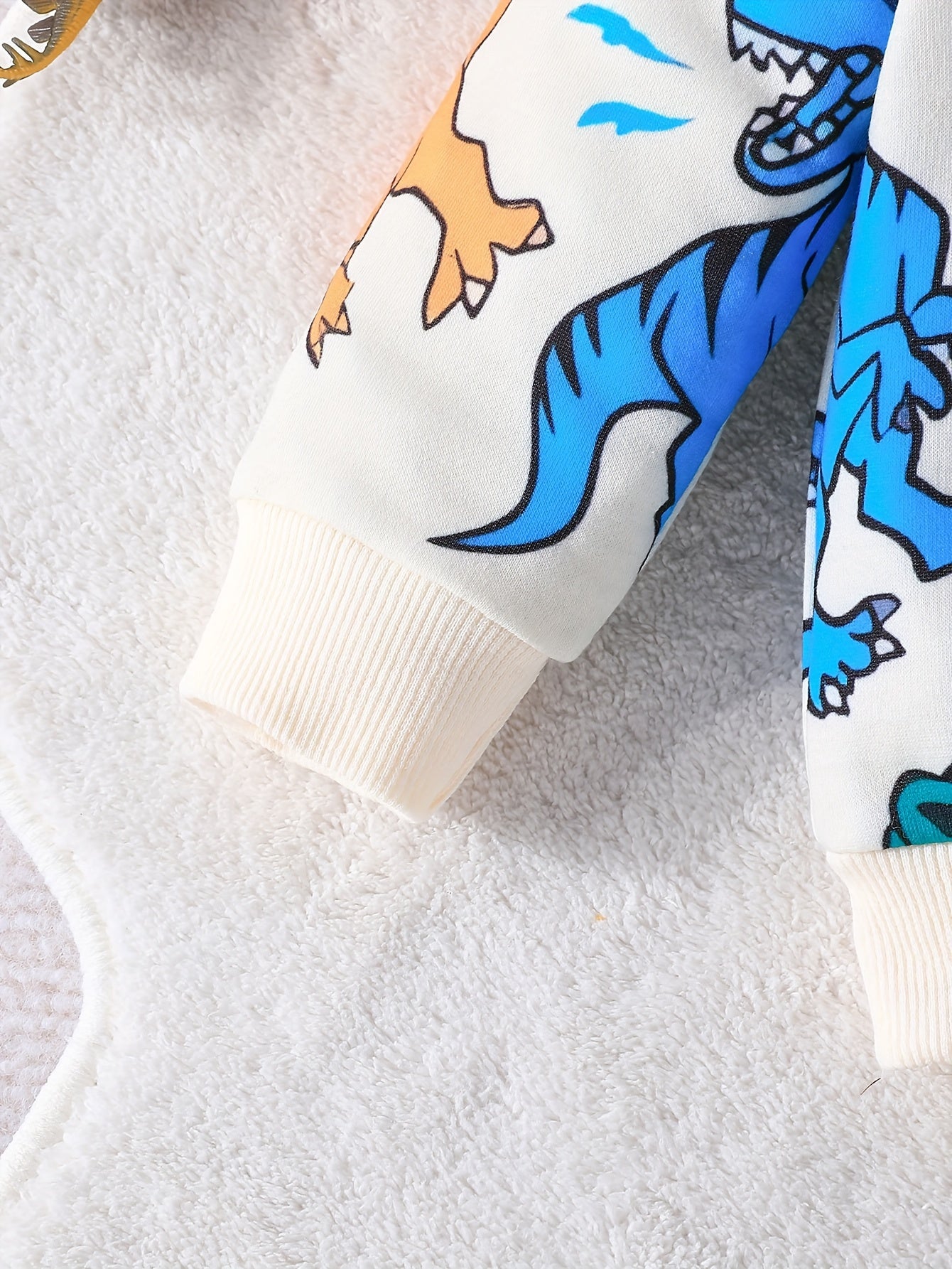 Baby Boys Dinosaur Sweatshirt and Sweatpants Set