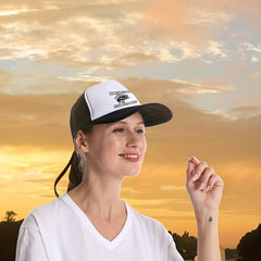 Fish Print Baseball Cap Lightweight Adjustable Sun Hat Unisex