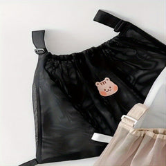 Stroller Storage Bag Large Capacity Mesh Material