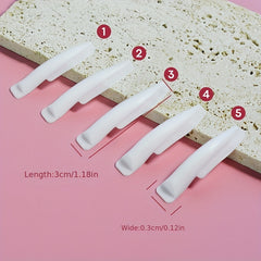 10Pcs Lash Lift Rods Eyelash Perming Curler Shield Pads 5 Sizes
