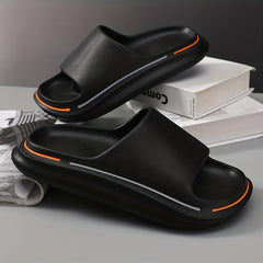 Men's Stripper Slippers Outdoor Slides Thick Sole