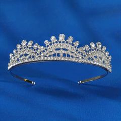 Baroque Wedding Crown & Queen Crowns & Tiara Rhinestone Bridal Wedding Crowns
