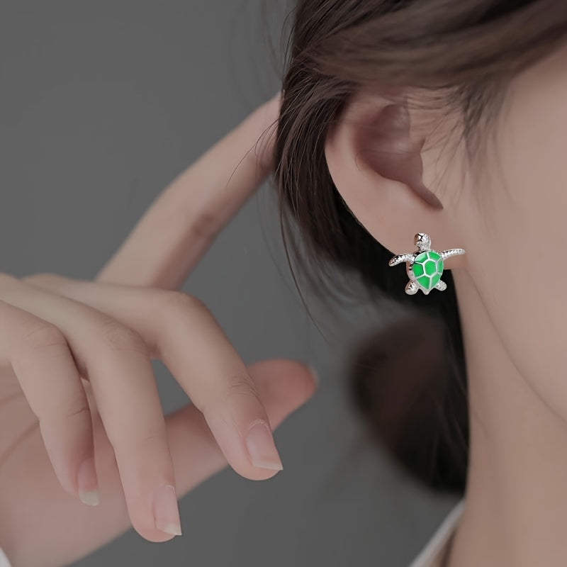Turtle Earrings Animal Earrings Mom Women Girls Birthday Jewelry Gift